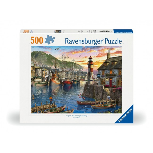 RAVENSBURGER PUZZLE ΑΝΑΤΟΛΗ ΣΤΟ ΛΙΜΑΝΙ 500ΤΕΜ. RAVENSBURGER PUZZLE ΑΝΑΤΟΛΗ ΣΤΟ ΛΙΜΑΝΙ 500ΤΕΜ.