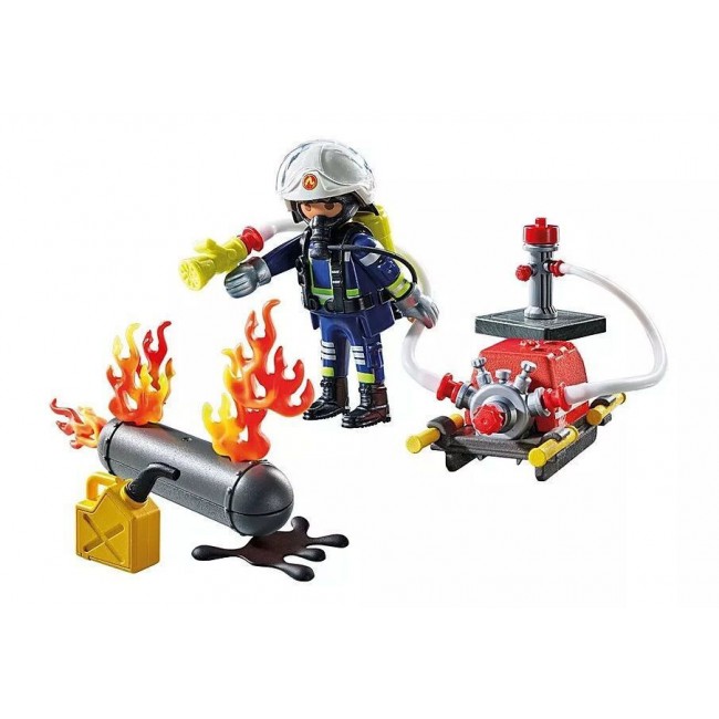 PLAYMOBIL ACTION HEROES ΠΥΡΟΣΒΕΣΤΗΣ ΜΕ ΑΝΤΛΙΑ ΝΕΡΟΥ PLAYMOBIL ACTION HEROES ΠΥΡΟΣΒΕΣΤΗΣ ΜΕ ΑΝΤΛΙΑ ΝΕΡΟΥ