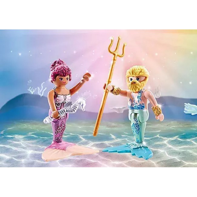 PLAYMOBIL DUOPACK ΓΟΡΓΟΝΑ ΚΑΙ ΤΡΙΤΩΝΑΣ