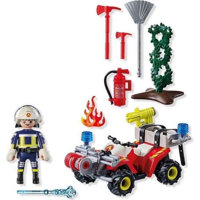 PLAYMOBIL ACTION HEROES ΠΥΡΟΣΒΕΣΤΗΣ ΜΕ ΓΟΥΡΟΥΝΑ