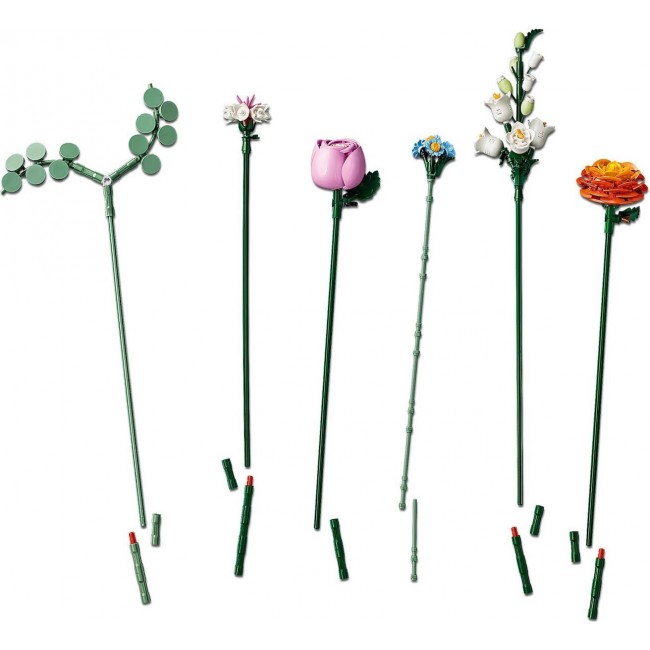 LEGO BOTANICAL GARDEN PINK FLOWER BOUQUET LEGO BOTANICAL GARDEN PINK FLOWER BOUQUET
