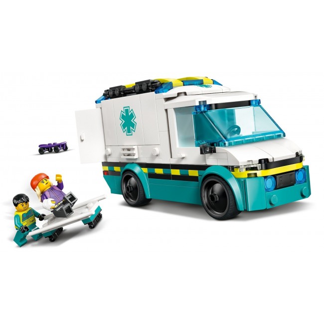 LEGO CITY EMERGENCY AMBULANCE LEGO CITY EMERGENCY AMBULANCE