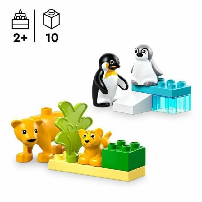 LEGO DUPLO ΟΙΚΟΓΕΝΕΙΕΣ ΑΓΡΙΩΝ ΖΩΩΝ ΠΙΓΚΟΥΙΝΟΙ ΚΑΙ ΛΙΟΝΤΑΡΙΑ LEGO DUPLO ΟΙΚΟΓΕΝΕΙΕΣ ΑΓΡΙΩΝ ΖΩΩΝ ΠΙΓΚΟΥΙΝΟΙ ΚΑΙ ΛΙΟΝΤΑΡΙΑ