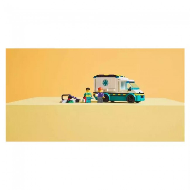 LEGO CITY EMERGENCY AMBULANCE LEGO CITY EMERGENCY AMBULANCE