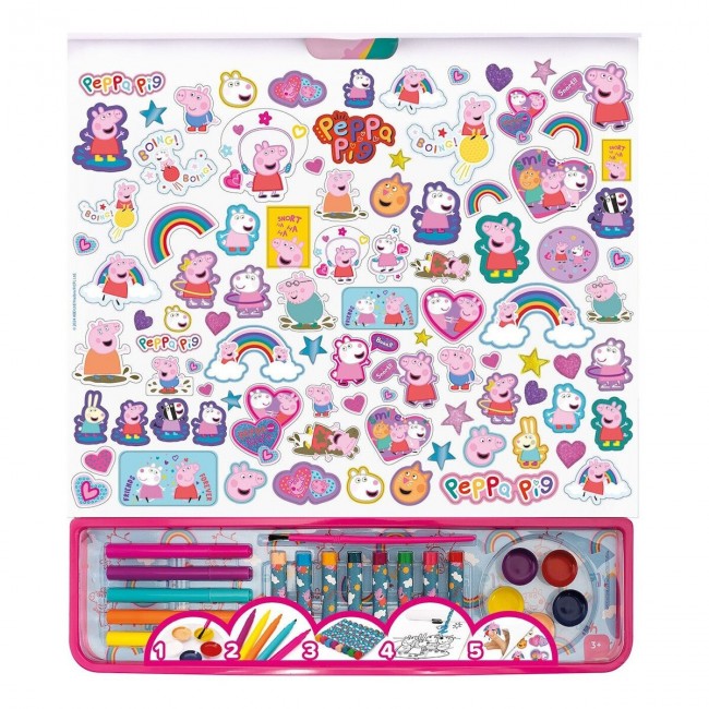 ΣΕΤ ΖΩΓΡΑΦΙΚΗΣ GIGA BLOCK5 IN 1 PEPPA PIG TOOLKIT ΣΕΤ ΖΩΓΡΑΦΙΚΗΣ GIGA BLOCK5 IN 1 PEPPA PIG TOOLKIT