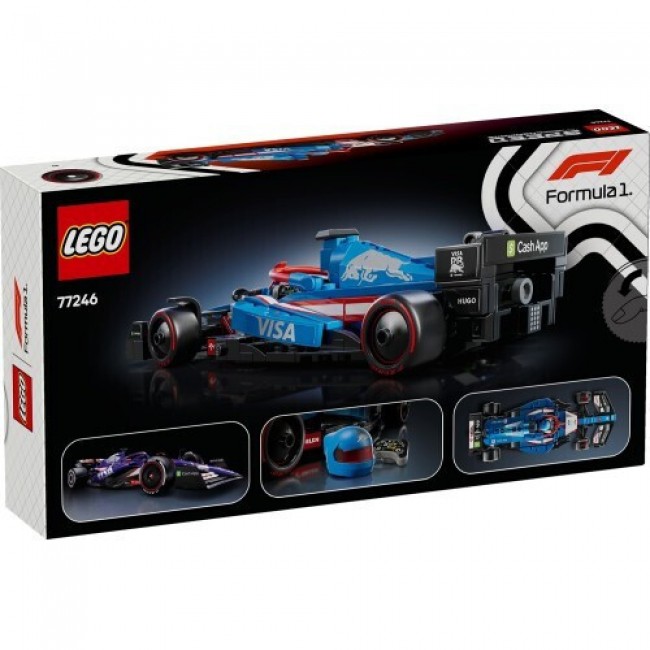 LEGO SPEED VISA CASH APP RB APP VCARB 01 F1 RACE CAR