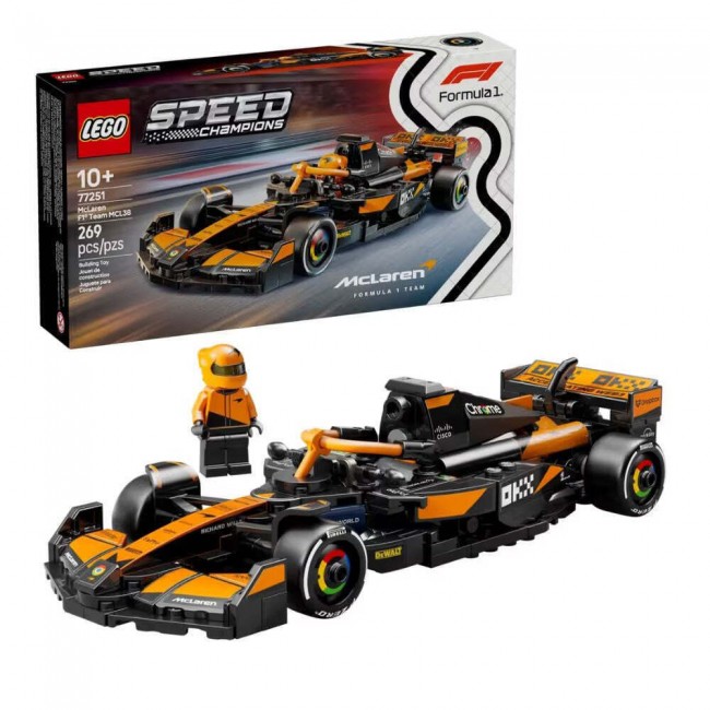LEGO SPEED MCLAREN F1 TEAM MCL38 RACEE CAR LEGO SPEED MCLAREN F1 TEAM MCL38 RACEE CAR