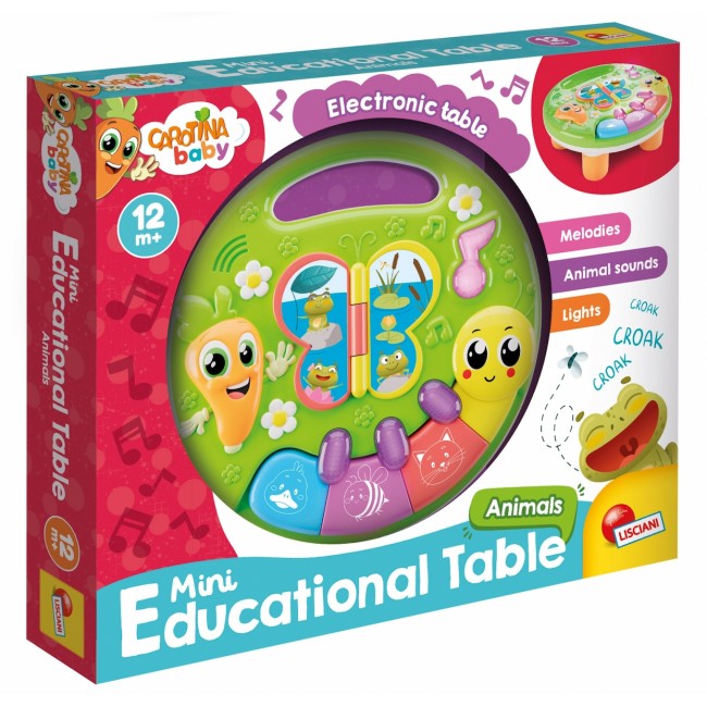 LISCIANI CAROTINA BABY ΜΙΝΙ ΤΡΑΠΕΖΑΚΙ ΖΩΑΚΙΑ (109913) LISCIANI CAROTINA BABY ΜΙΝΙ ΤΡΑΠΕΖΑΚΙ ΖΩΑΚΙΑ (109913)