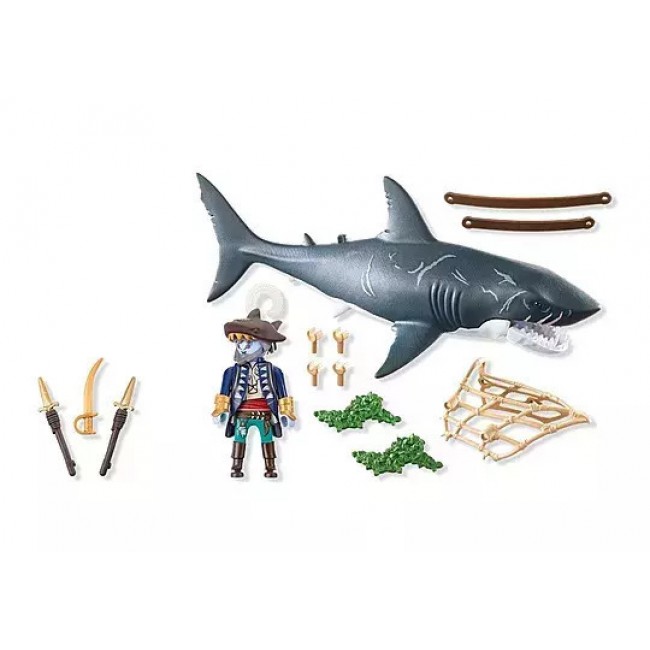 PLAYMOBIL PIRATES ΠΕΙΡΑΤΗΣ ΜΕ ΓΙΓΑΝΤΙΟ ΚΑΡΧΑΡΙΑ PLAYMOBIL PIRATES ΠΕΙΡΑΤΗΣ ΜΕ ΓΙΓΑΝΤΙΟ ΚΑΡΧΑΡΙΑ