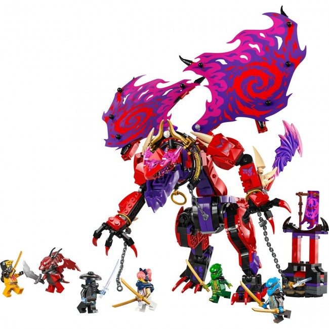 LEGO  NINJAGO ΘΑΝΤΕΡ-ΦΑΝΓΚ ΔΡΑΚΟΣ ΤΟΥ ΧΑΟΥΣ (71832)