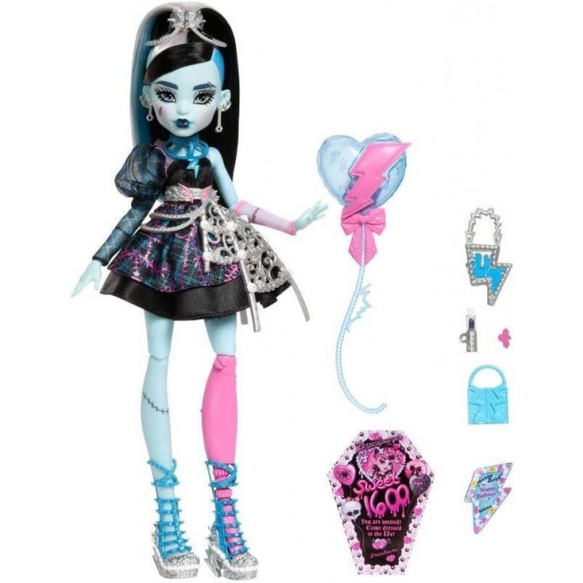MONSTER HIGH ΚΟΥΚΛΑ SCARY SWEET BIRTHDAY - FRANKIE MONSTER HIGH ΚΟΥΚΛΑ SCARY SWEET BIRTHDAY - FRANKIE