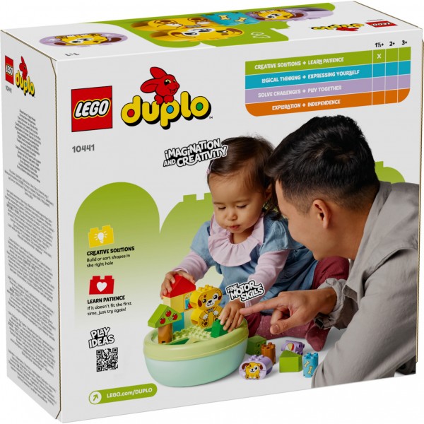 LEGO DUPLO MY FIRST ΤΑΞΙΝΟΜΗΣΗ ΣΧΗΜΑΤΩΝ: ΣΠΙΤΙ ΓΙΑ ΚΟΥΤΑΒΑΚΙΑ (10441)