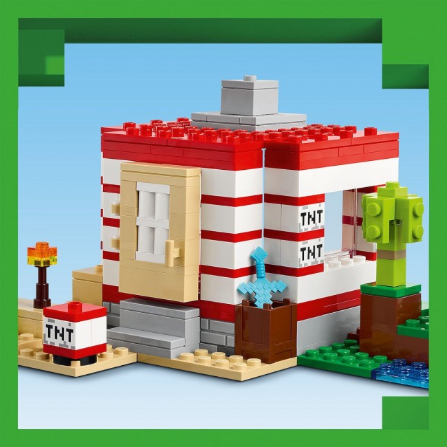 LEGO MINECRAFT ΤΟ ΣΠΙΤΙ-ΔΥΝΑΜΙΤΗΣ ΣΤΗ ΖΟΥΓΚΛΑ (21275) LEGO MINECRAFT ΤΟ ΣΠΙΤΙ-ΔΥΝΑΜΙΤΗΣ ΣΤΗ ΖΟΥΓΚΛΑ (21275)