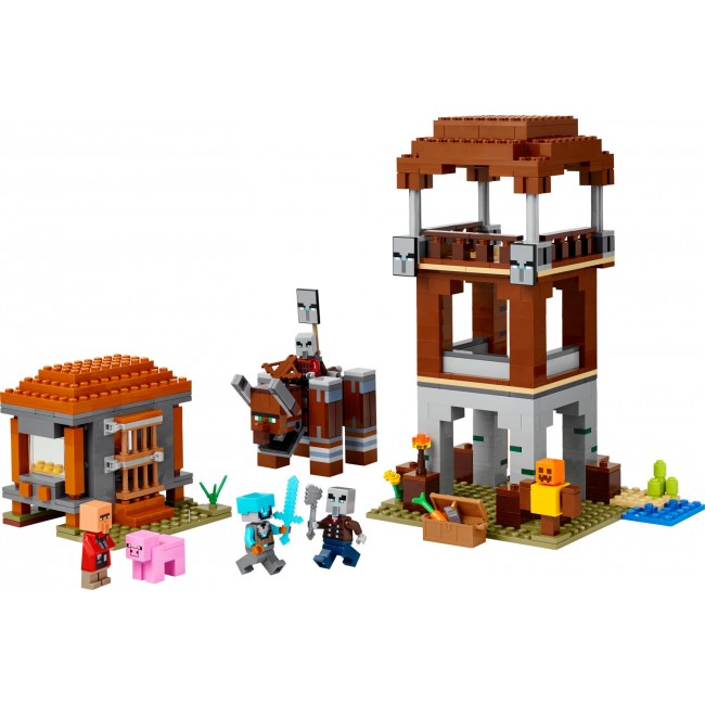 LEGO MINECRAFT ΤΟ ΟΧΥΡΟ ΤΩΝ ΑΡΠΑΓΩΝ ΚΑΙ ΟΛΕΘΡΟΣ (21278) LEGO MINECRAFT ΤΟ ΟΧΥΡΟ ΤΩΝ ΑΡΠΑΓΩΝ ΚΑΙ ΟΛΕΘΡΟΣ (21278)