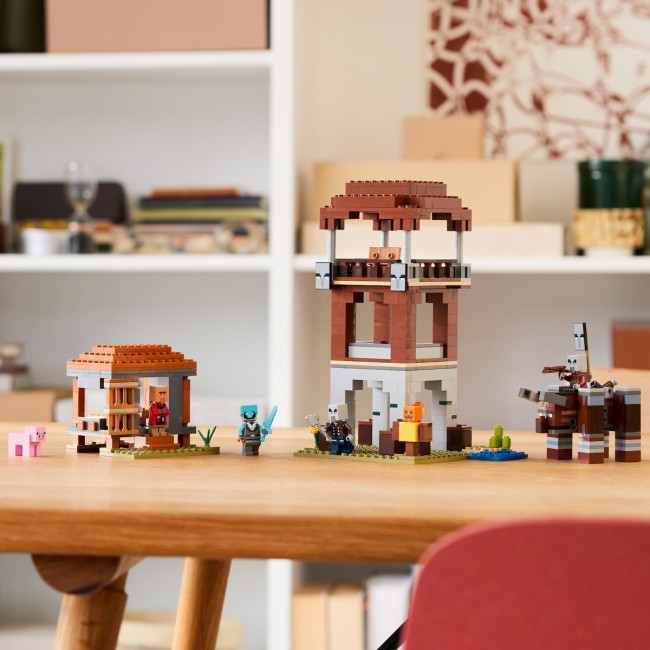 LEGO MINECRAFT ΤΟ ΟΧΥΡΟ ΤΩΝ ΑΡΠΑΓΩΝ ΚΑΙ ΟΛΕΘΡΟΣ (21278) LEGO MINECRAFT ΤΟ ΟΧΥΡΟ ΤΩΝ ΑΡΠΑΓΩΝ ΚΑΙ ΟΛΕΘΡΟΣ (21278)
