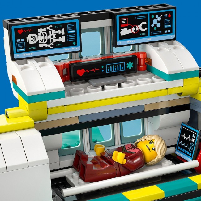 LEGO CITY ΑΕΡΟΑΣΘΕΝΟΦΟΡΟ ΈΚΤΑΚΤΗΣ ΑΝΑΓΚΗΣ (60465) LEGO CITY ΑΕΡΟΑΣΘΕΝΟΦΟΡΟ ΈΚΤΑΚΤΗΣ ΑΝΑΓΚΗΣ (60465)