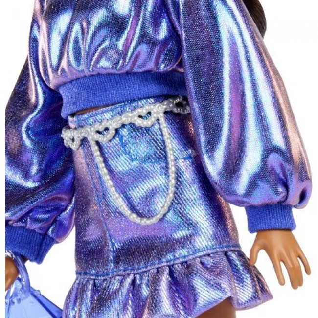 ΚΟΥΚΛΑ BARBIE DELUXE STYLE METALLICS - ΜΠΛΕ ΣΥΝΟΛΟ ΚΟΥΚΛΑ BARBIE DELUXE STYLE METALLICS - ΜΠΛΕ ΣΥΝΟΛΟ