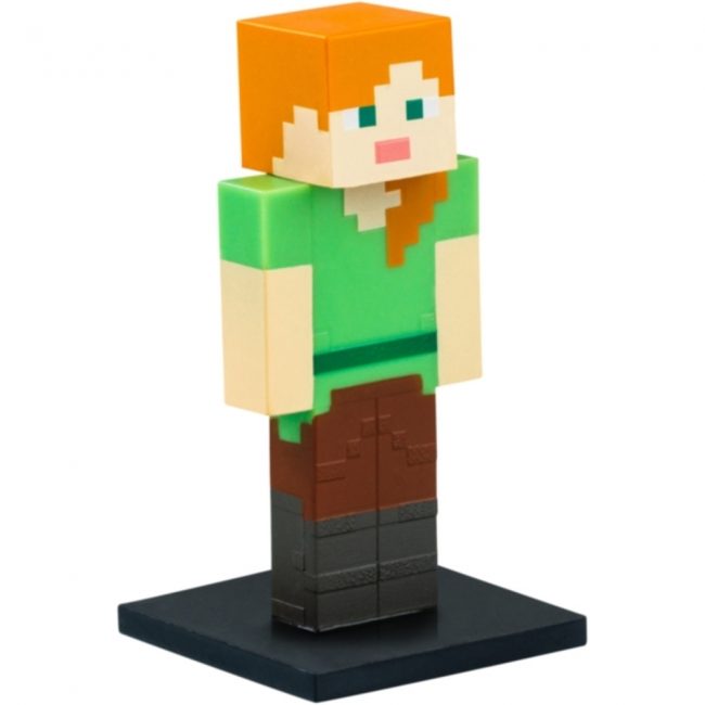 MINECRAFT 3 ΦΙΓΟΥΡΕΣ 3D TOPPEEZ 6 ΕΚ. ΣΕΤ ΜΕ ΤΟΝ STEVE (MNC10000)