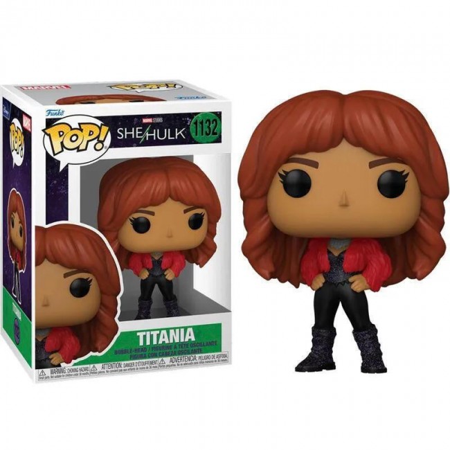 ΦΙΓΟΥΡΑ FUNKO POP! MARVEL SHE-HULK - TITANIA #1132 BOBBLE-HEAD ΦΙΓΟΥΡΑ FUNKO POP! MARVEL SHE-HULK - TITANIA #1132 BOBBLE-HEAD