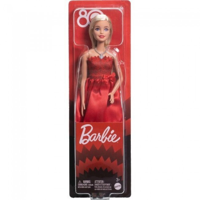 BARBIE ΚΟΚΚΙΝΟ ΦΟΡΕΜΑ MATTEL 80 ΧΡΟΝΙΑ JGD25 BARBIE ΚΟΚΚΙΝΟ ΦΟΡΕΜΑ MATTEL 80 ΧΡΟΝΙΑ JGD25