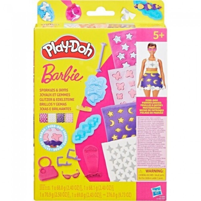 PLAY-DOH BARBIE SPARKLES AND GEMS (G1364)