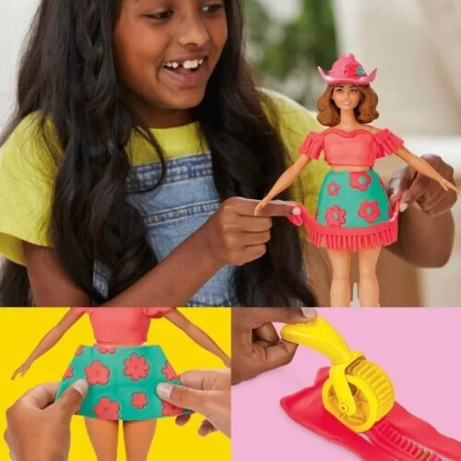 PLAY-DOH BARBIE FLORALS AND FRINGE (G1360) PLAY-DOH BARBIE FLORALS AND FRINGE (G1360)