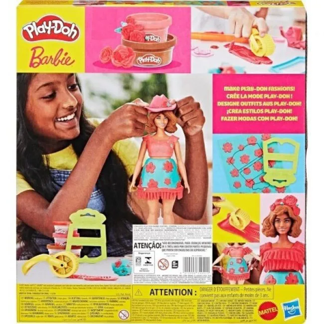 PLAY-DOH BARBIE FLORALS AND FRINGE (G1360) PLAY-DOH BARBIE FLORALS AND FRINGE (G1360)