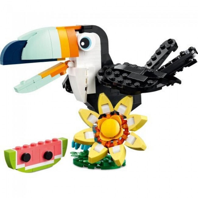 LEGO CREATOR ΑΓΡΙΑ ΖΩΑ: ΤΡΟΠΙΚΟ ΤΟΥΚΑΝ (31173)