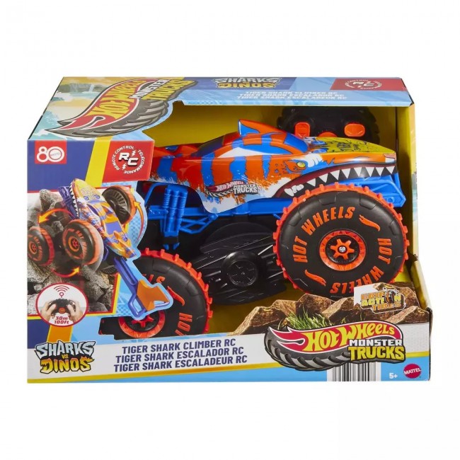 HOT WHEELS MONSTER TRUCK ΤΗΛΕΚΑΤΕΥΘΥΝΟΜΕΝΟ ΑΥΤΟΚΙΝΗΤΟ TIGER SHARK HOT WHEELS MONSTER TRUCK ΤΗΛΕΚΑΤΕΥΘΥΝΟΜΕΝΟ ΑΥΤΟΚΙΝΗΤΟ TIGER SHARK
