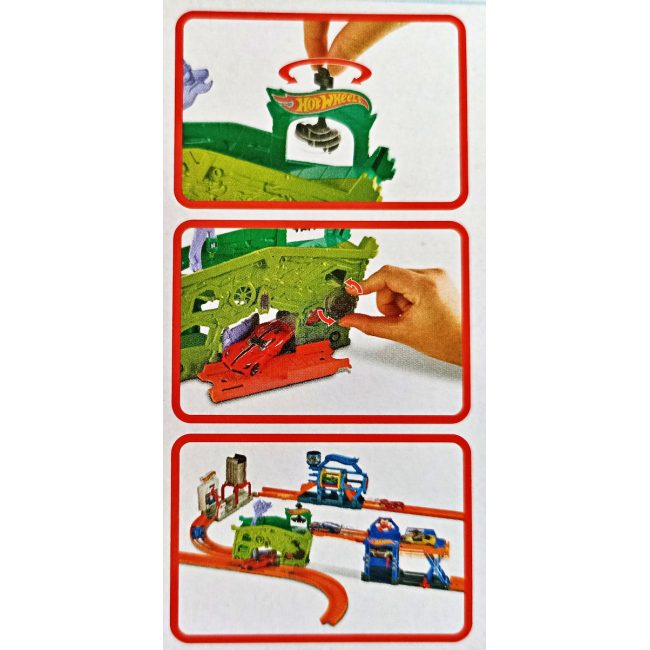 HOT WHEELS ΑΝΑΔΙΠΛΟΥΜΕΝΗ ΠΙΣΤΑ - GHOST GARAGE (FJN38)