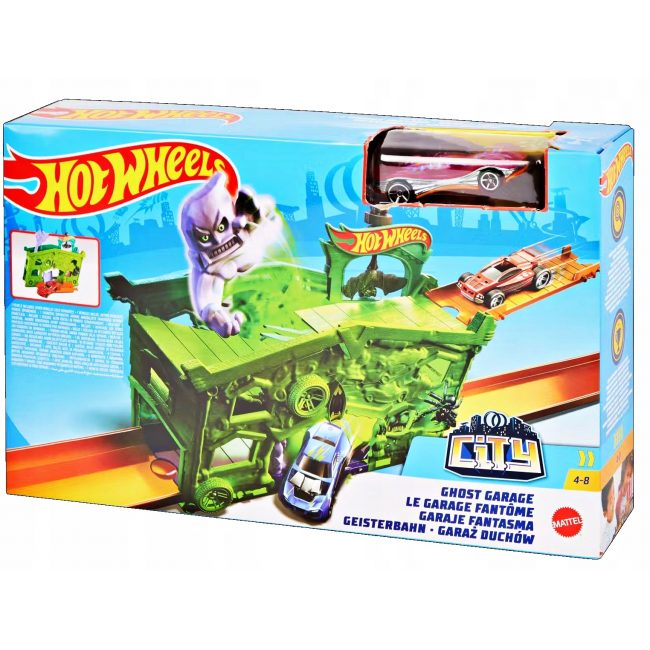 HOT WHEELS ΑΝΑΔΙΠΛΟΥΜΕΝΗ ΠΙΣΤΑ - GHOST GARAGE (FJN38)