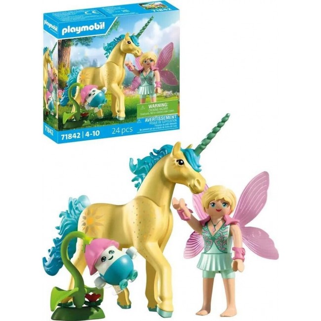 PLAYMOBIL ΜΟΝΟΚΕΡΟΣ ΜΕ ΜΠΛΕ ΧΑΙΤΗ