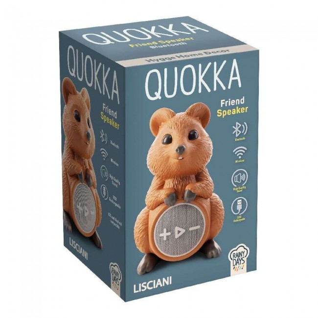 LISCIANI RAINY DAYS ΑΣΥΡΜΑΤΟ ΗΧΕΙΟ ΜΕ BLUETOOTH QUOKKA (113569) LISCIANI RAINY DAYS ΑΣΥΡΜΑΤΟ ΗΧΕΙΟ ΜΕ BLUETOOTH QUOKKA (113569)