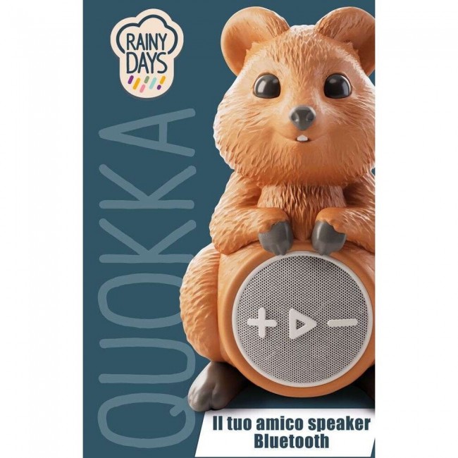 LISCIANI RAINY DAYS ΑΣΥΡΜΑΤΟ ΗΧΕΙΟ ΜΕ BLUETOOTH QUOKKA (113569) LISCIANI RAINY DAYS ΑΣΥΡΜΑΤΟ ΗΧΕΙΟ ΜΕ BLUETOOTH QUOKKA (113569)