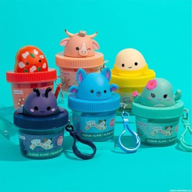 SQUISHMALLOWS BLIND SLIME ΜΠΡΕΛΟΚ ΜΕ TOPPER ΣΕ ΒΑΖΑΚΙ ΔΙΑΦΟΡΑ ΣΧΕΔΙΑ 1 ΤΕΜΑΧΙΟ SQUISHMALLOWS BLIND SLIME ΜΠΡΕΛΟΚ ΜΕ TOPPER ΣΕ ΒΑΖΑΚΙ ΔΙΑΦΟΡΑ ΣΧΕΔΙΑ 1 ΤΕΜΑΧΙΟ