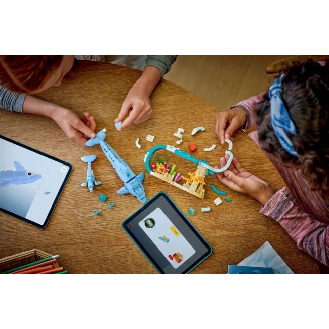LEGO CREATOR ΖΩΑ ΤΗΣ ΘΑΛΑΣΣΑΣ ΟΜΟΡΦΑ ΔΕΛΦΙΝΙΑ LEGO CREATOR ΖΩΑ ΤΗΣ ΘΑΛΑΣΣΑΣ ΟΜΟΡΦΑ ΔΕΛΦΙΝΙΑ