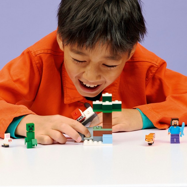 LEGO MINECRAFT ΠΕΡΙΠΕΤΕΙΑ ΤΟΥ ΣΤΙΒ ΣΤΗΝ ΤΑΙΓΚΑ (21583) LEGO MINECRAFT ΠΕΡΙΠΕΤΕΙΑ ΤΟΥ ΣΤΙΒ ΣΤΗΝ ΤΑΙΓΚΑ (21583)