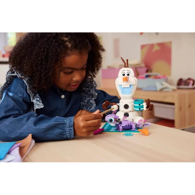 LEGO DISNEY FROZEN ΔΙΑΣΚΕΔΑΣΗ ΤΟΥ ΌΛΑΦ ΚΑΙ ΤΟΥ ΜΠΡΟΥΝΙ ΣΤΟ ΠΙΚΝΙΚ (43287)