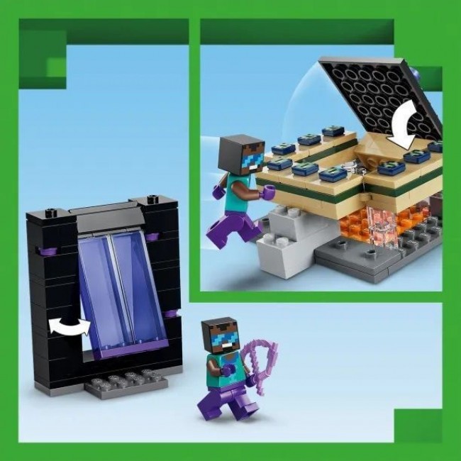 LEGO MINECRAFT ΤΑΞΙΔΙ ΣΤΑ ΈΓΚΑΤΑ & ΣΤΗΝ ΠΥΛΗ ΤΟΥ ΤΕΛΟΥΣ (21584) LEGO MINECRAFT ΤΑΞΙΔΙ ΣΤΑ ΈΓΚΑΤΑ & ΣΤΗΝ ΠΥΛΗ ΤΟΥ ΤΕΛΟΥΣ (21584)