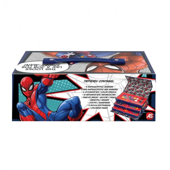 ΣΕΤ ΖΩΓΡΑΦΙΚΗΣ ΣΕ ΧΑΡΤΙΝΟ ΒΑΛΙΤΣΑΚΙ SPIDERMAN