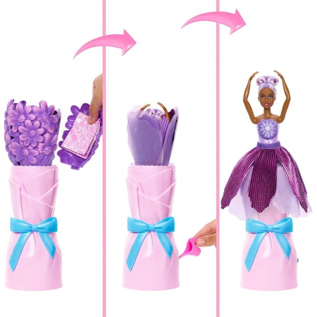 BARBIE PETAL POP ΚΟΥΚΛΑ ΜΩΒ ΜΑΡΓΑΡΙΤΑ (JMF58) BARBIE PETAL POP ΚΟΥΚΛΑ ΜΩΒ ΜΑΡΓΑΡΙΤΑ (JMF58)