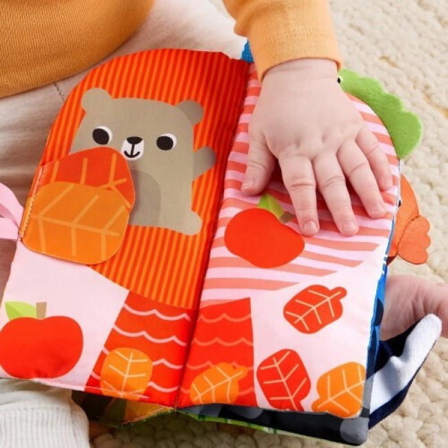 ΒΙΒΛΙΑΡΑΚΙ ΜΑΛΑΚΟ FISHER PRICE 4 ΕΠΟΧΕΣ JKP53