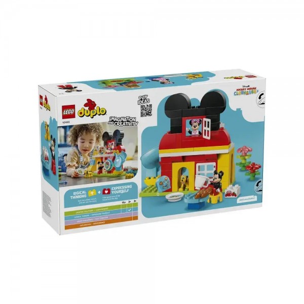 LEGO DISNEY DUPLO MICKEY MOUSE CLUBHOUSE WITH MINNIE AND PLUTO LEGO DISNEY DUPLO MICKEY MOUSE CLUBHOUSE WITH MINNIE AND PLUTO