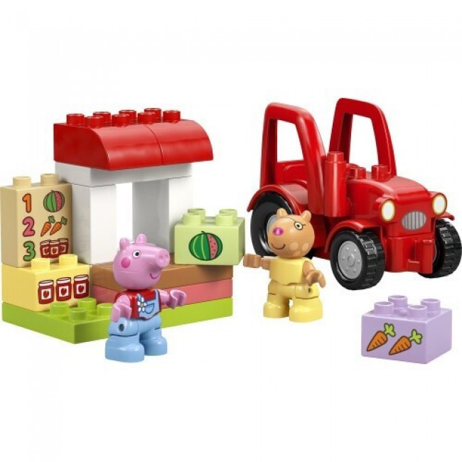 LEGO DUPLO TRACTOR AND MARKET LEGO DUPLO TRACTOR AND MARKET
