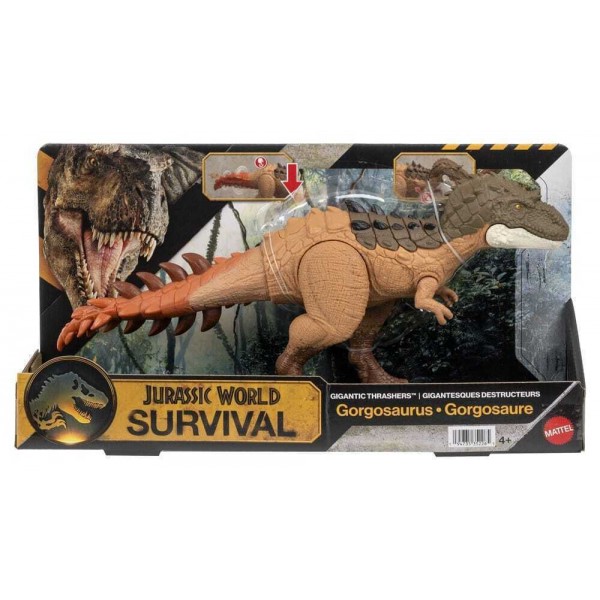 JURASSIC WORLD SURVIVAL GIGANTIC THRASHERS GERGOSAURUS JKL86