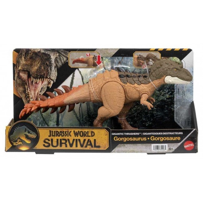 JURASSIC WORLD SURVIVAL GIGANTIC THRASHERS GERGOSAURUS JKL86 JURASSIC WORLD SURVIVAL GIGANTIC THRASHERS GERGOSAURUS JKL86