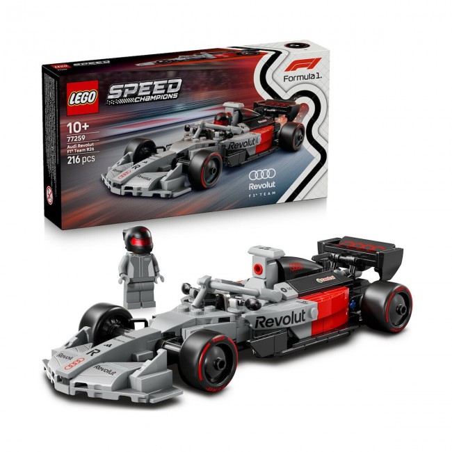LEGO SPEED AUDI REVOLUT F1 TEAM R26 RACE CAR 77259 LEGO SPEED AUDI REVOLUT F1 TEAM R26 RACE CAR 77259