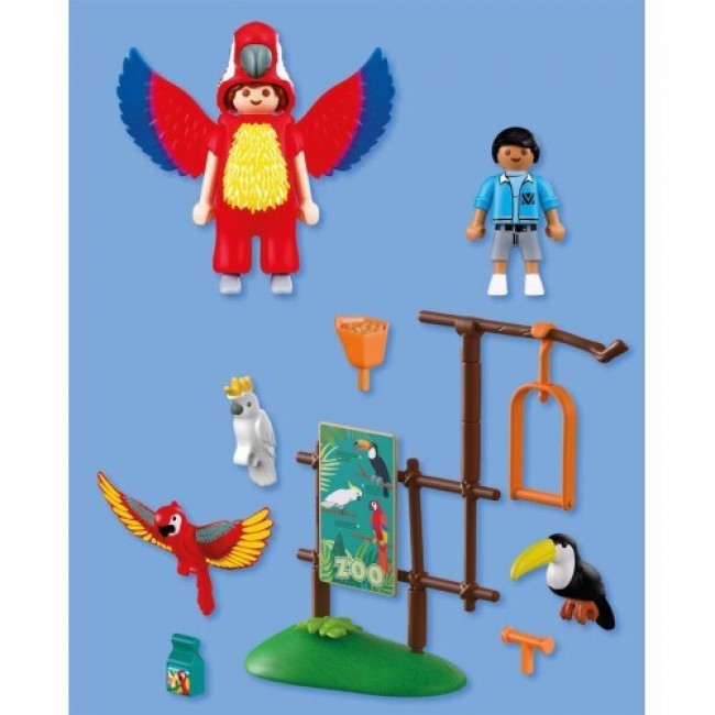 PLAYMOBIL ANIMALS & FRIENDS ΤΑΙΖΟΝΤΑΣ ΤΑ ΠΟΥΛΙΑ ΤΟΥ ΠΑΡΚΟΥ PLAYMOBIL ANIMALS & FRIENDS ΤΑΙΖΟΝΤΑΣ ΤΑ ΠΟΥΛΙΑ ΤΟΥ ΠΑΡΚΟΥ