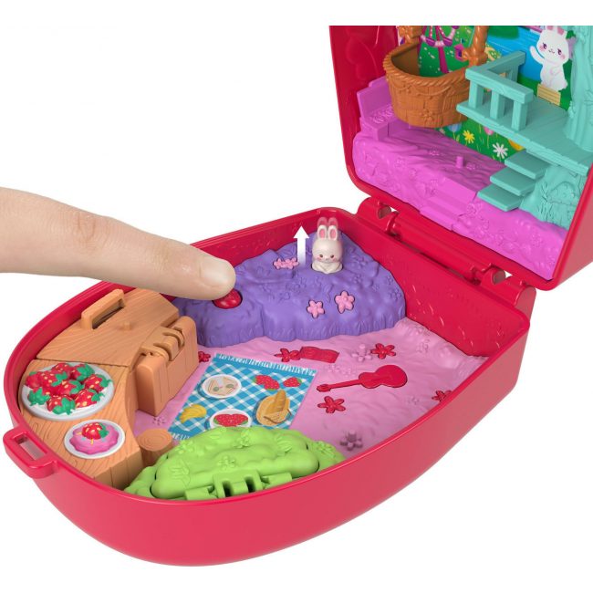 POLLY POCKET PICNIC BUNNY COMPACT ΜΙΝΙ - Ο ΚΟΣΜΟΣ ΤΗΣ POLLY ΣΕΤΑΚΙΑ