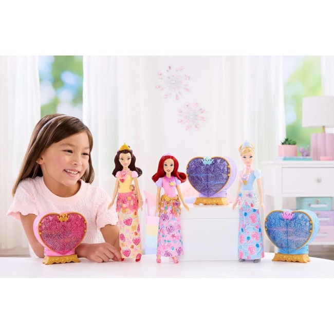DISNEY PRINCESS ΚΟΥΚΛΑ ΣΤΑΧΤΟΠΟΥΤΑ ΜΕ ΚΟΣΜΗΜΑΤΟΘΗΚΗ (JHL50) DISNEY PRINCESS ΚΟΥΚΛΑ ΣΤΑΧΤΟΠΟΥΤΑ ΜΕ ΚΟΣΜΗΜΑΤΟΘΗΚΗ (JHL50)